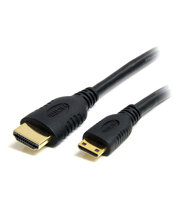StarTech.com Câble HDMI haute vitesse avec Ethernet 2 m - HDMI vers HDMI Mini - M/M StarTech.com Câble HDMI haute vitesse avec Ethernet 2 m - HDMI vers HDMI Mini - M/M
