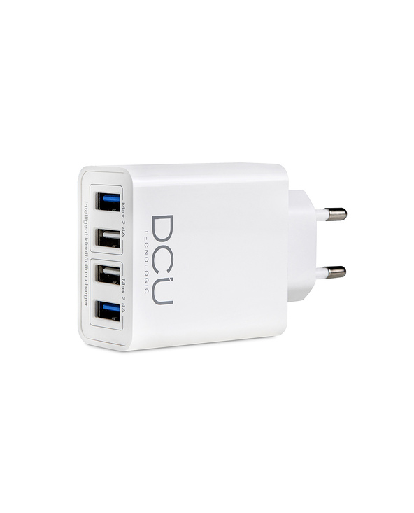 DCU Advance Tecnologic 37300500 chargeur d'appareils mobiles Universel Blanc USB Auto