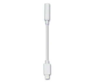 2GO 797294 câble audio 0,1 m 3,5mm Lightning Blanc