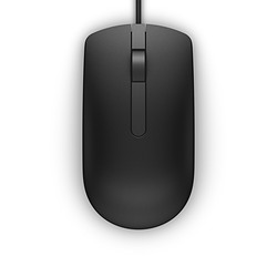 DELL MS116 souris Bureau Ambidextre USB Type-A Optique 1000 DPI
