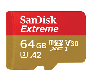 SanDisk Extreme 64 Go MicroSDXC UHS-I Classe 10