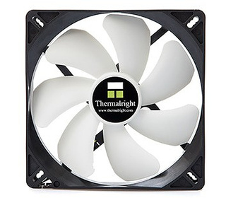 Thermalright TY-147A SQ système de refroidissement d’ordinateur Boitier PC Ventilateur 14 cm Noir, Blanc