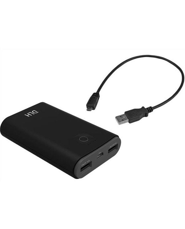DLH BATTERIE EXTERNE 2 PORTS USB 2.1A MAX 10050 mAh