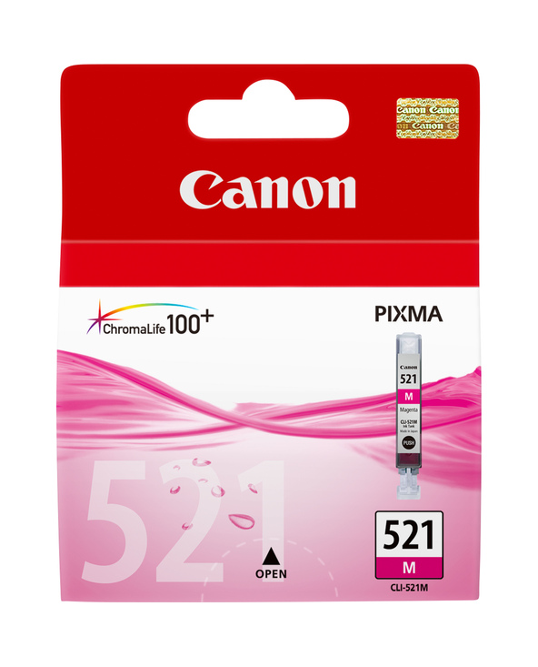 Canon Cartouche d'encre magenta CLI-521M Canon Cartouche d'encre magenta CLI-521M
