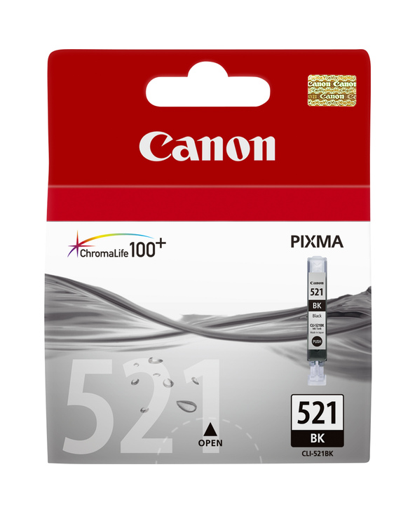 Canon Cartouche d'encre noire CLI-521BK