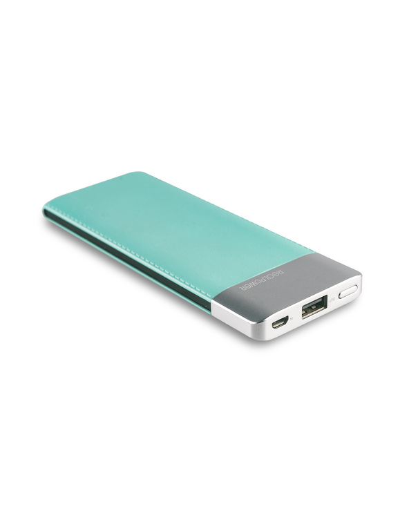 RealPower PB-5500 Fashion Lithium Polymère (LiPo) 5500 mAh Bleu