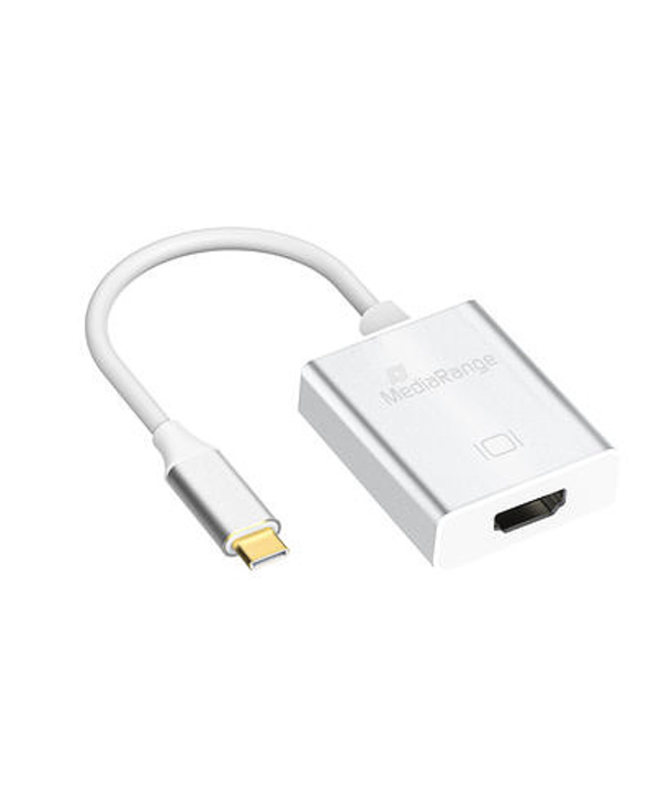 MediaRange MRCS194 adaptateur graphique USB 4096 x 3112 pixels Argent