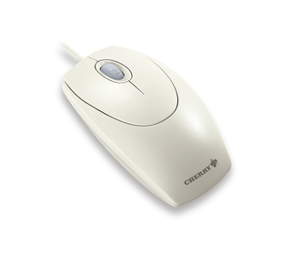 CHERRY WHEELMOUSE OPTICAL Souris filaire, gris clair, PS2/USB