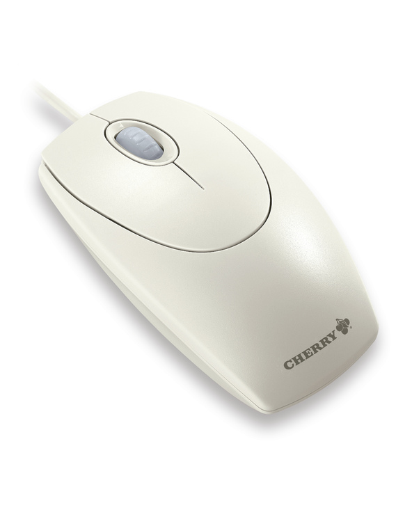 CHERRY WHEELMOUSE OPTICAL Souris filaire, gris clair, PS2/USB