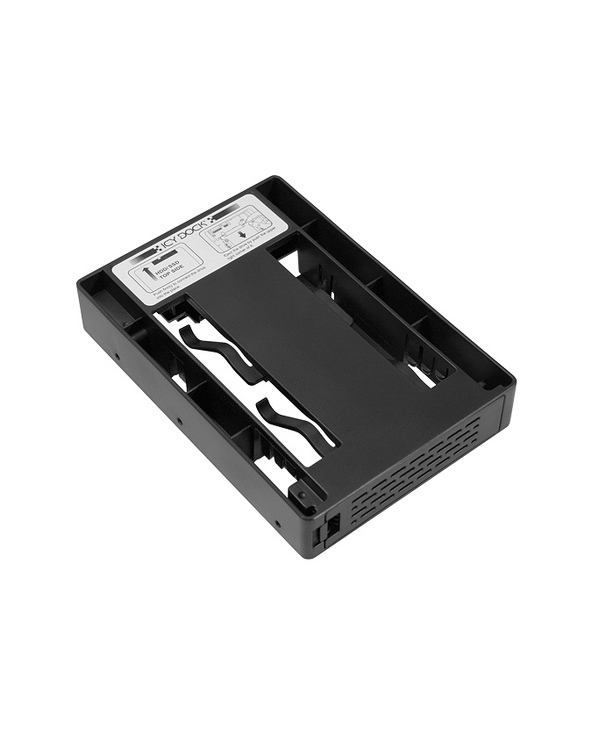 Icy Dock MB882SP-1S-3B Obturateur de baie de lecteur 8,89 cm (3.5") Panneau de support Noir