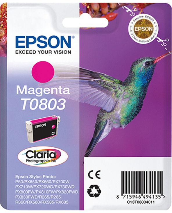 Epson Hummingbird Cartouche "Colibri" - Encre Claria M