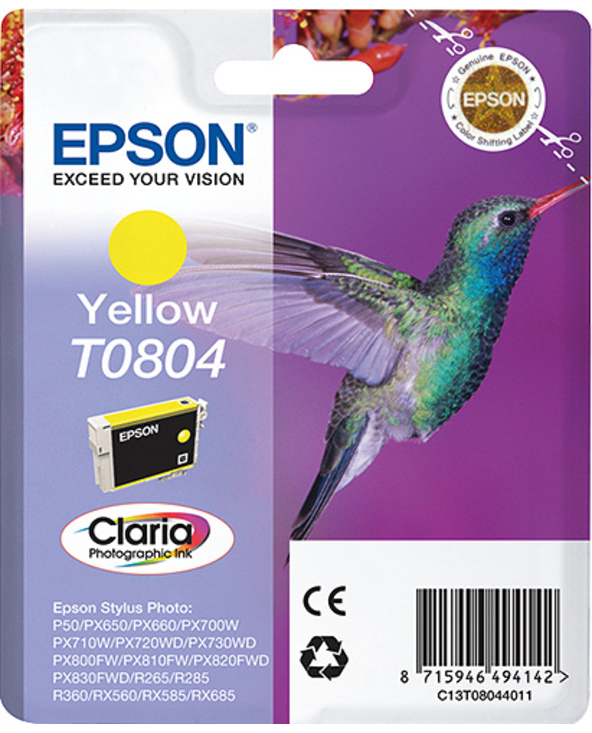 Epson Hummingbird Cartouche "Colibri" - Encre Claria J