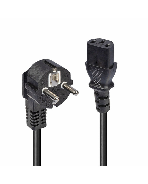 Lindy 30336 câble électrique Noir 3 m CEE7/7 Coupleur C13