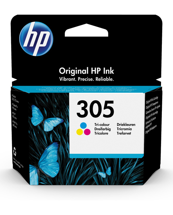 HP Cartouche d’encre trois couleurs 305 authentique HP Cartouche d’encre trois couleurs 305 authentique