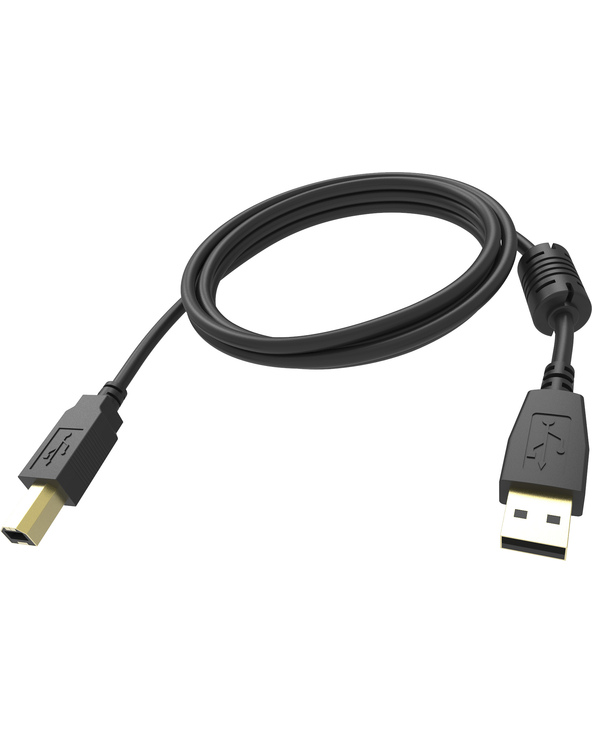 Vision TC 5MUSB/BL câble USB 5 m USB 2.0 USB A USB B Noir
