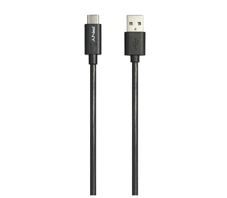 PNY C-UA-TC-K20-10 câble USB 3 m USB 2.0 USB A USB C Noir