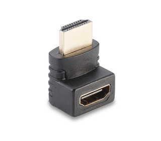 Lindy 41086 changeur de genre de câble HDMI Noir