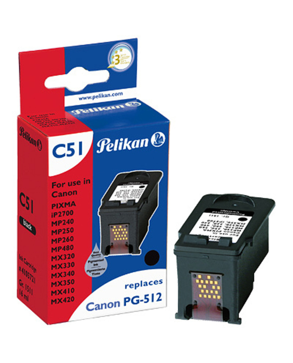 Pelikan PG-512 BK cartouche d'encre 1 pièce(s) Photo noire