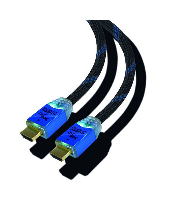Steelplay JVAPS400039 câble HDMI 2 m HDMI Type A (Standard) Noir, Bleu