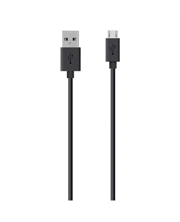 Belkin USB A - Micro-USB, 2m câble USB USB 2.0 Micro-USB B Noir