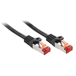 Lindy Cat.6 S/FTP 10m câble de réseau Noir Cat6 S/FTP (S-STP)
