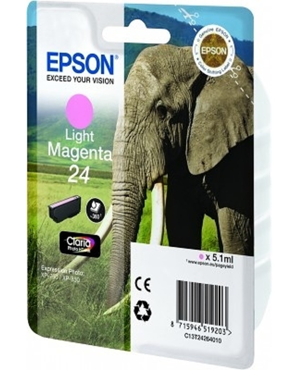 Epson Elephant Cartouche "Eléphant" - Encre Claria Photo HD Mc