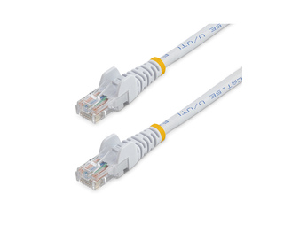 StarTech.com Câble réseau Cat5e sans crochet de 7 m - Blanc