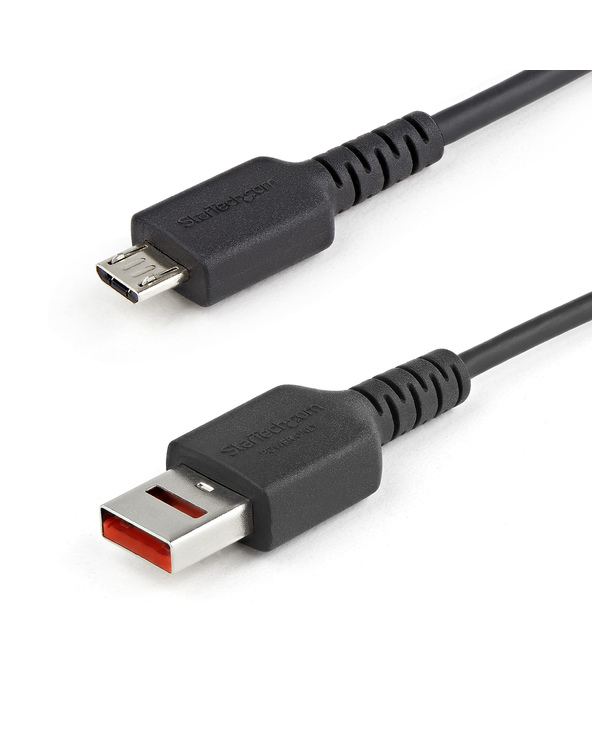 StarTech.com Câble Chargeur Sécurisé 1m - Data Blocker - Câble USB-A vers Micro USB - Protection No-Data Charge/Alim. Uniquement StarTech.com Câble Chargeur Sécurisé 1m - Data Blocker - Câble USB-A vers Micro USB - Protection No-Data Charge/Alim. Uniquement