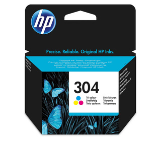 HP 304 Cartouche d’encre trois couleurs authentique