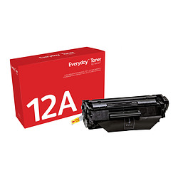 Everyday Toner Noir  de Xerox compatible avec HP 12A (Q2612A/ CRG-104/ FX-9/ CRG-103), Capacité standard