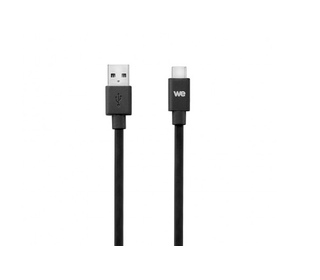 WE WEUSBCUSBPLAT200N câble USB 2 m USB 3.2 Gen 1 (3.1 Gen 1) USB A USB C Noir