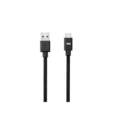 WE WEUSBCUSBPLAT200N câble USB 2 m USB 3.2 Gen 1 (3.1 Gen 1) USB A USB C Noir