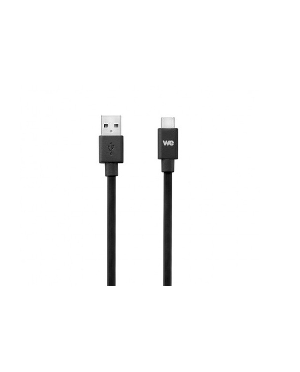 WE WEUSBCUSBPLAT200N câble USB 2 m USB 3.2 Gen 1 (3.1 Gen 1) USB A USB C Noir