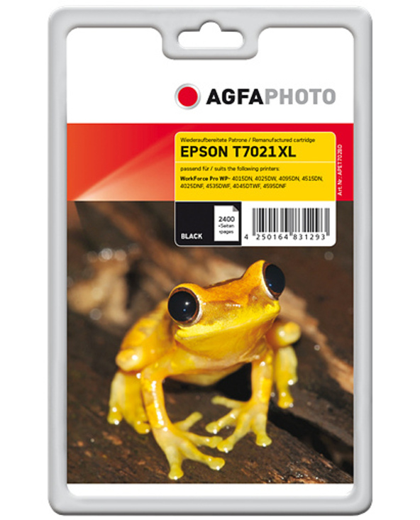 AgfaPhoto APET702BD cartouche d'encre Noir