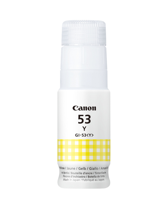 Canon Bouteille d'encre jaune GI-53Y