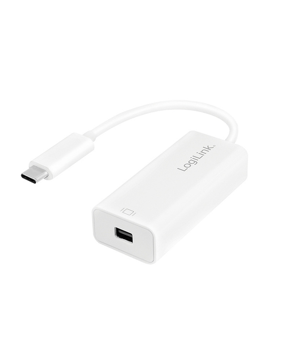 LogiLink UA0360 câble vidéo et adaptateur 0,15 m USB Type-C Mini DisplayPort Blanc