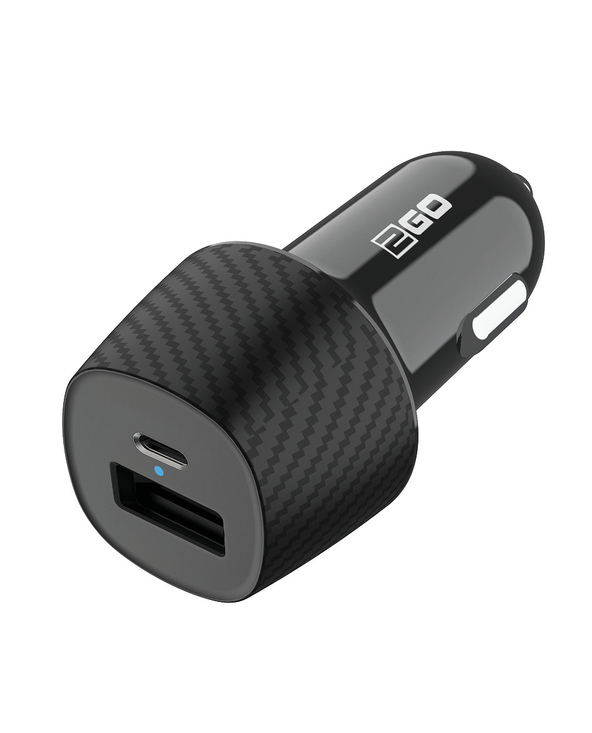 2GO 797272 chargeur d'appareils mobiles Universel Noir Allume-cigare Charge rapide Auto