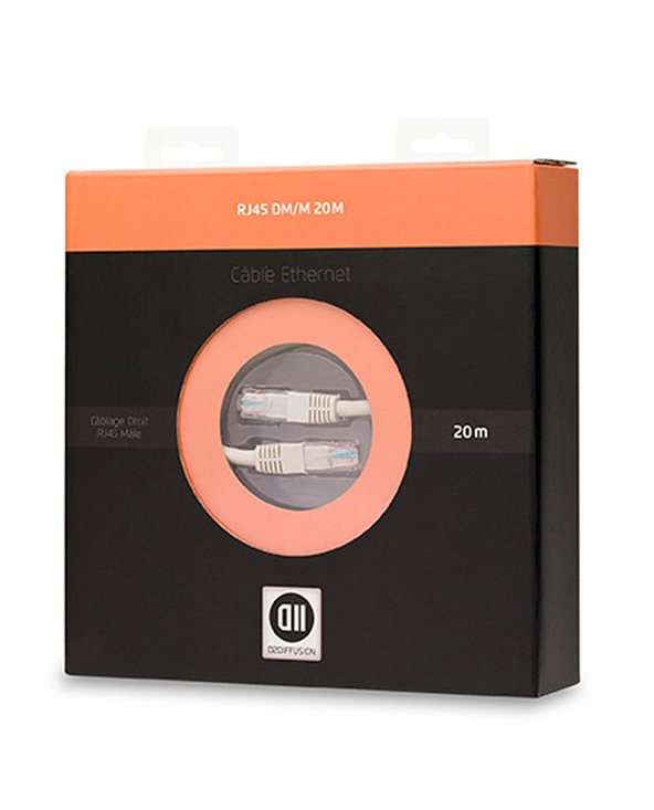 D2 Diffusion D2RJ45D2000 câble de réseau Blanc 20 m Cat6