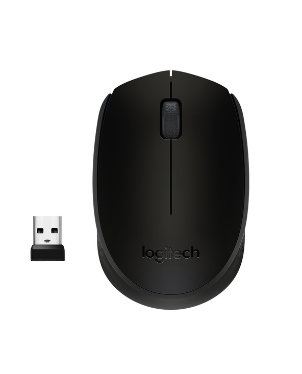 Logitech M171 Black-K souris Bureau Ambidextre RF sans fil Optique 1000 DPI