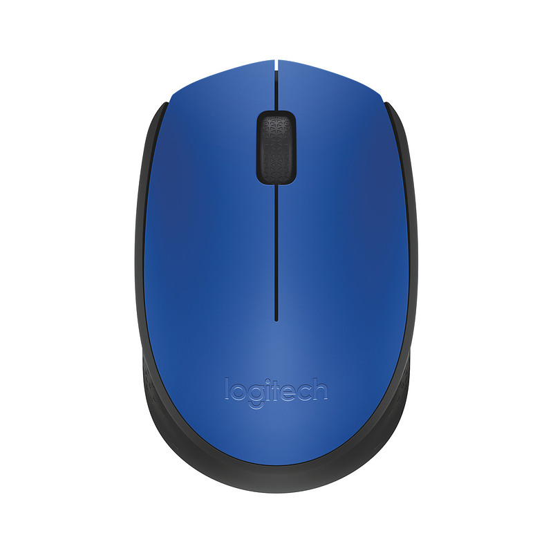 Logitech M171 Blue-K souris Bureau Ambidextre RF sans fil Optique 1000 DPI