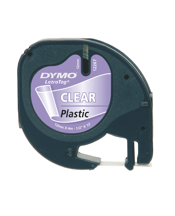 DYMO Étiquettes en plastique  LetraTag - 12 mm