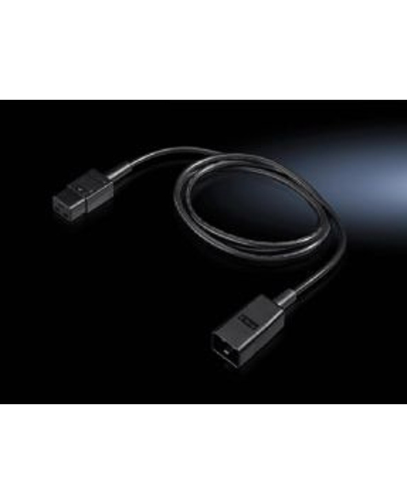 Rittal DK 7200.217 Noir 1,8 m Coupleur C20 Coupleur C19