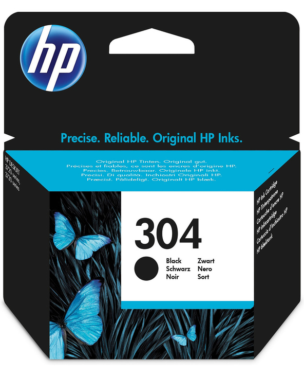 HP 304 Cartouche d’encre noire authentique