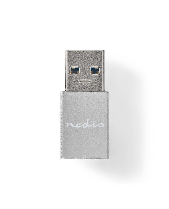 Nedis CCGB60925GY changeur de genre de câble USB A USB C Gris