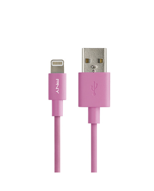 PNY C-UA-LN-P01-04 câble Lightning 1,2 m Rose