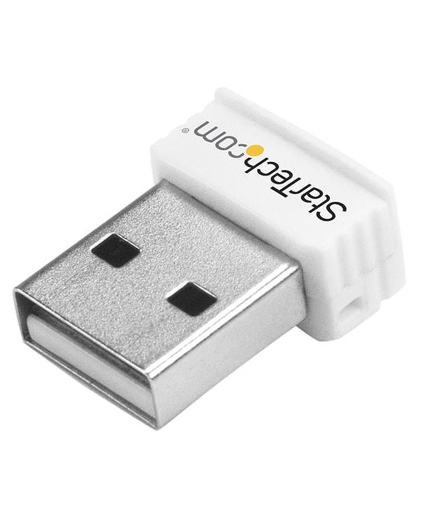 StarTech.com Mini Clé USB Sans Fil N 150 Mbps - Adaptateur USB WiFi 802.11n/g 1T1R - Blanc