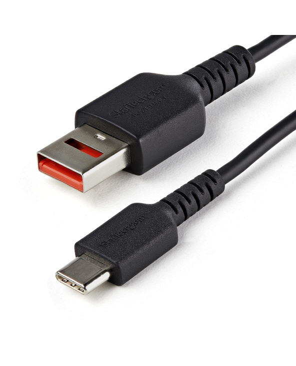 StarTech.com Câble Chargeur Sécurisé 1m - Data Blocker - Câble USB-A vers USB-C - Protection No-Data Charge/Alim. pour SmartPhon