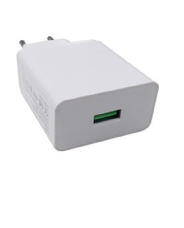 DLH CHARGEUR SECTEUR USB QUICK CHARGE 3.0 AVEC CABLE USB-C ET CABLE MICRO USB