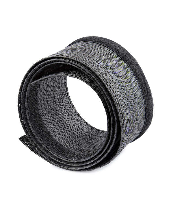 StarTech.com Gaine de Câble Tressée de 3m - Organisateur de Câble Gros Calibre, 3cm de Diamètre - Protège Câble Électrique en Po