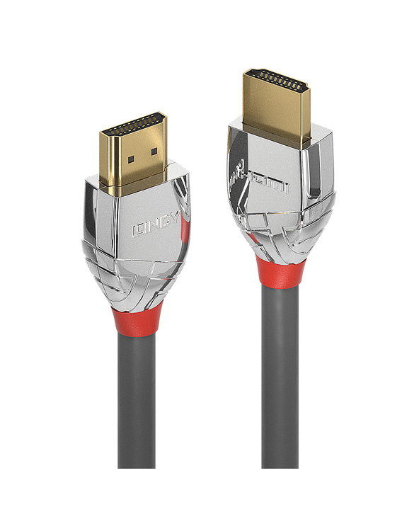 Lindy 37873 câble HDMI 3 m HDMI Type A (Standard) Gris, Argent